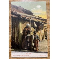 INDIA TOBA ANTIGUA TARJETA POSTAL